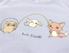 Name It easter egg/best friend glitter sweatshirt 